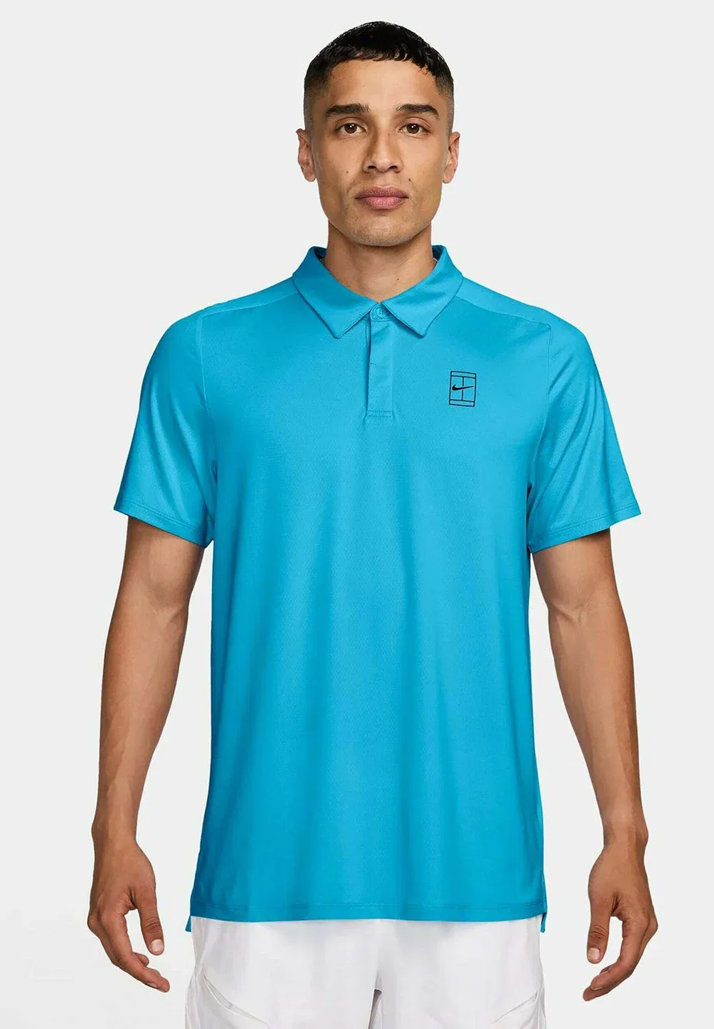 Polo m nkct df advtg поло - рубашка поло Nike Performance, Baltic Blue Black
