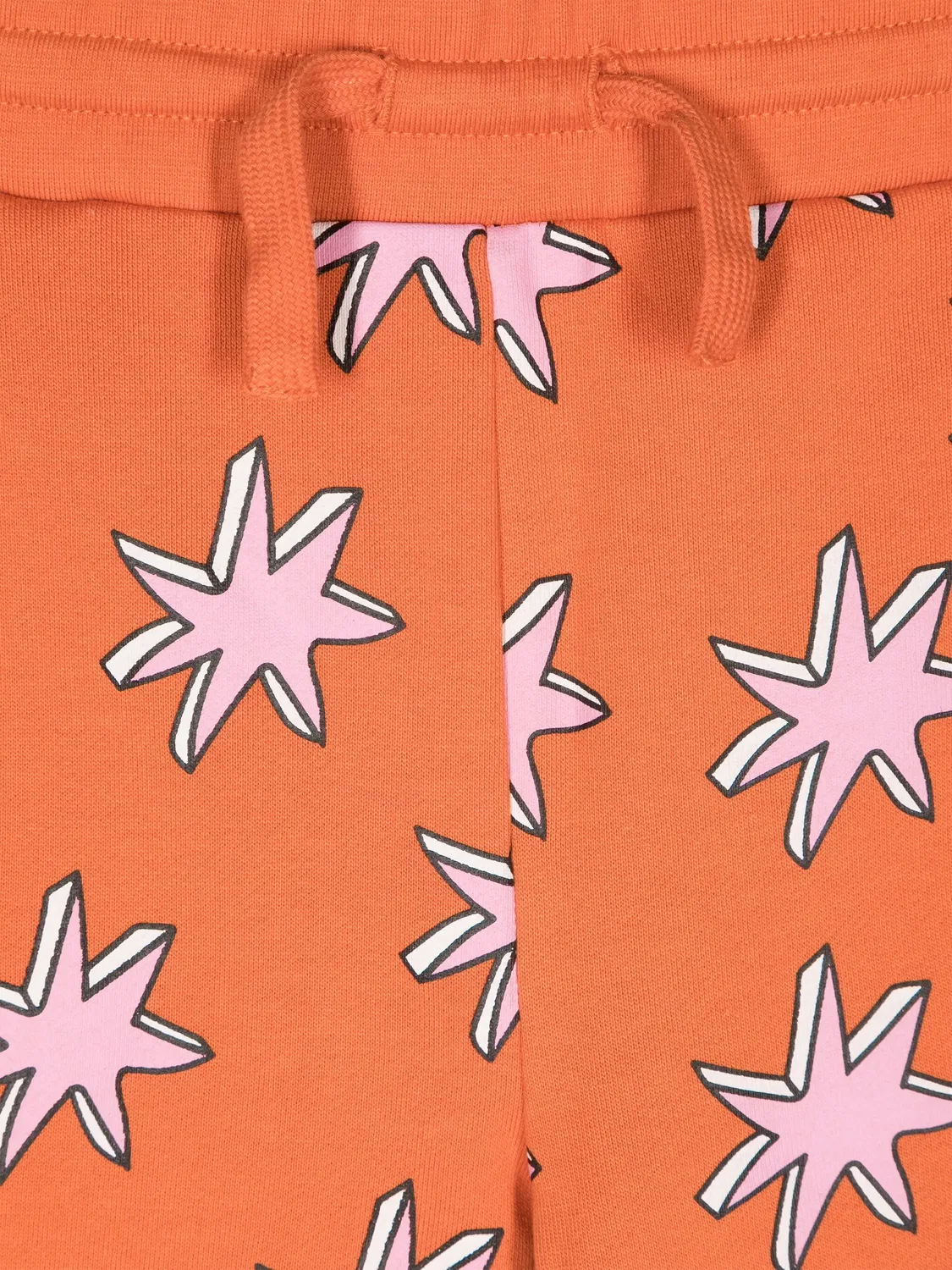 Штаны с бахромой Bright Stars Stella McCartney, оранжевый — фото 2