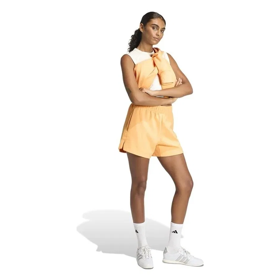 Женский свитшот с длинным рукавом W All Szn Sl Sw adidas, Оранжевый — фото 3