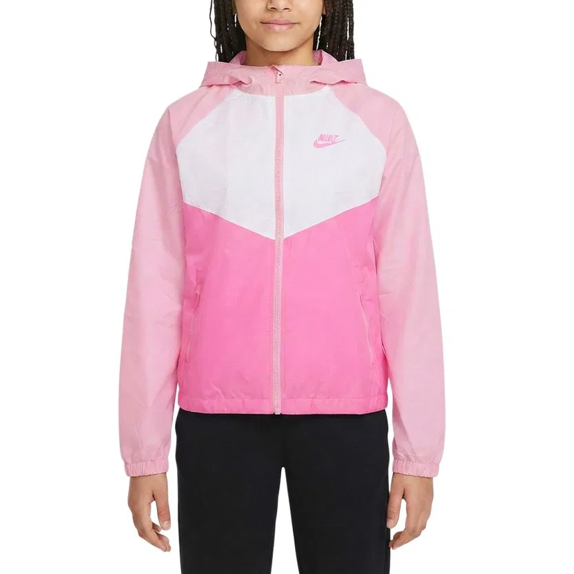 Детская куртка с капюшоном Pink Nike