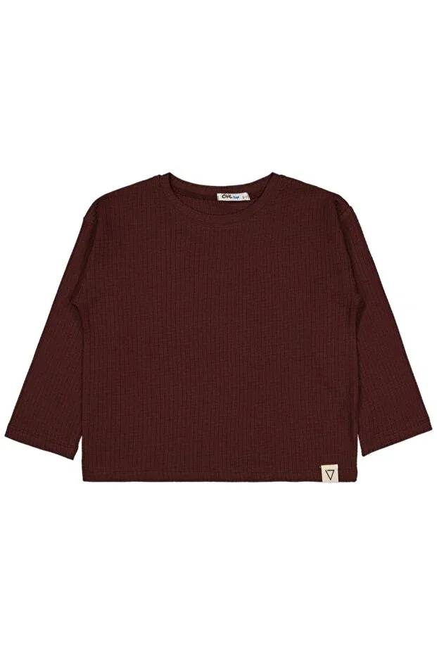 Детские свитшот для мальчиков с длинным рукавом Civil Boys, Burgundy