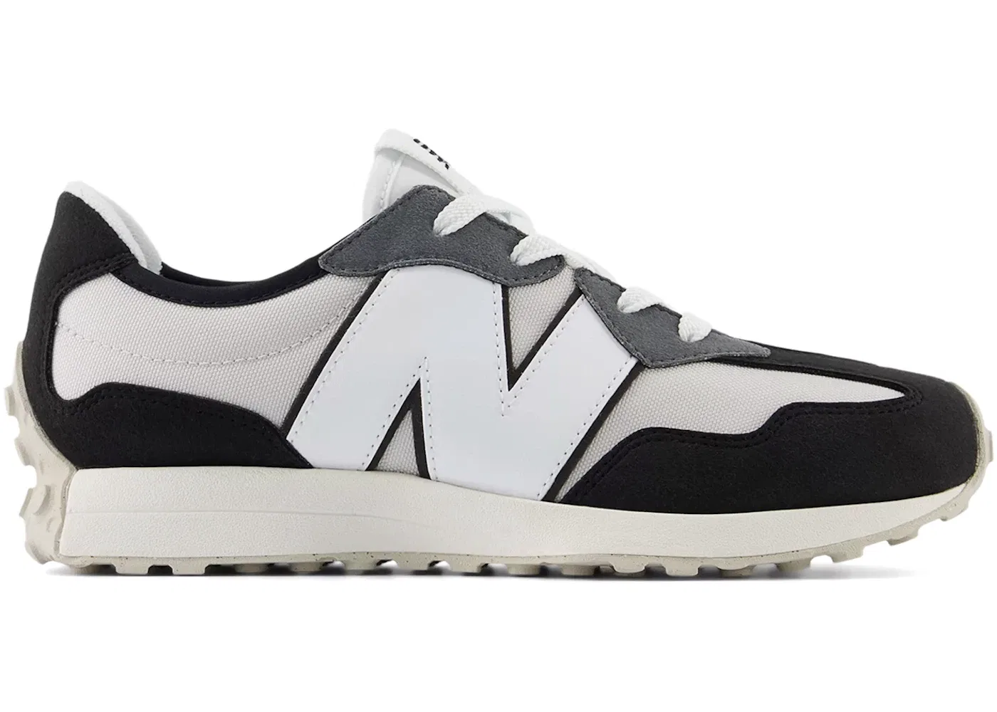 Детские кроссовки с ретро-дизайном New Balance 327, Grey Matter/White