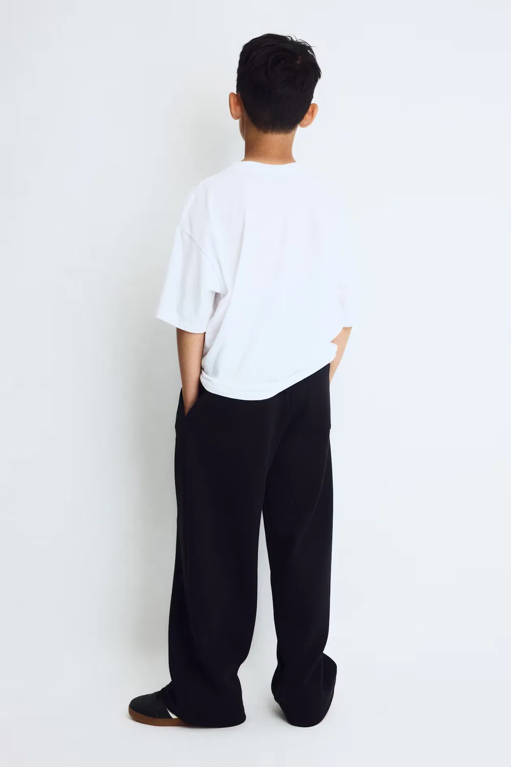 Спортивные брюки для бега с технологией Drymove, свободного кроя H&M, Schwarz — фото 4