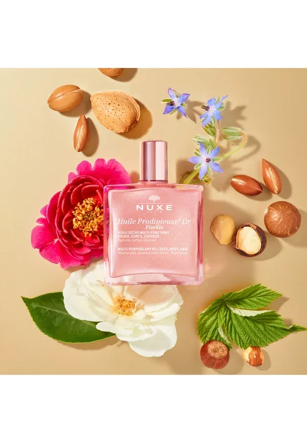 Масло для тела с шиммером Huile Prodigieuse Or Florale, Nuxe, 50 мл — фото 2
