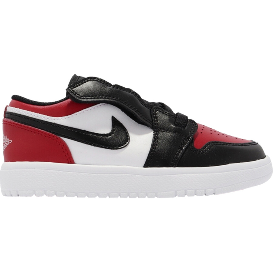 

Кроссовки Nike Air Jordan 1 Low ALT PS 'Bred Toe', красный/черный/белый