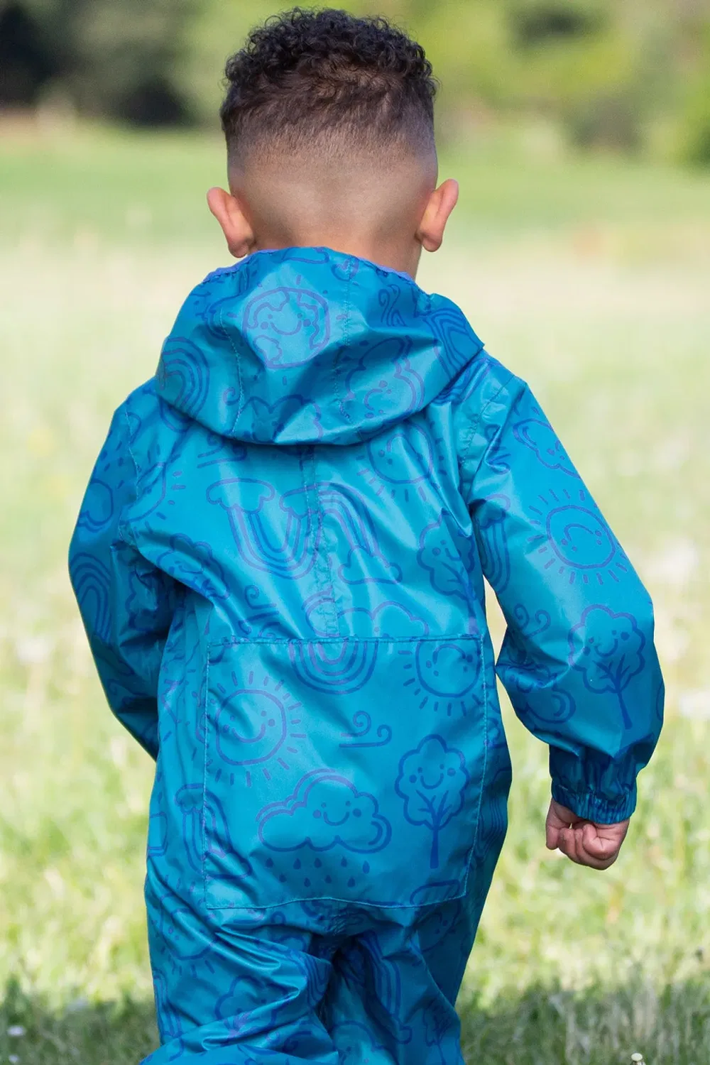 Детский дождевик Cloud Nine Puddlepack Kite, Turquoise — фото 3