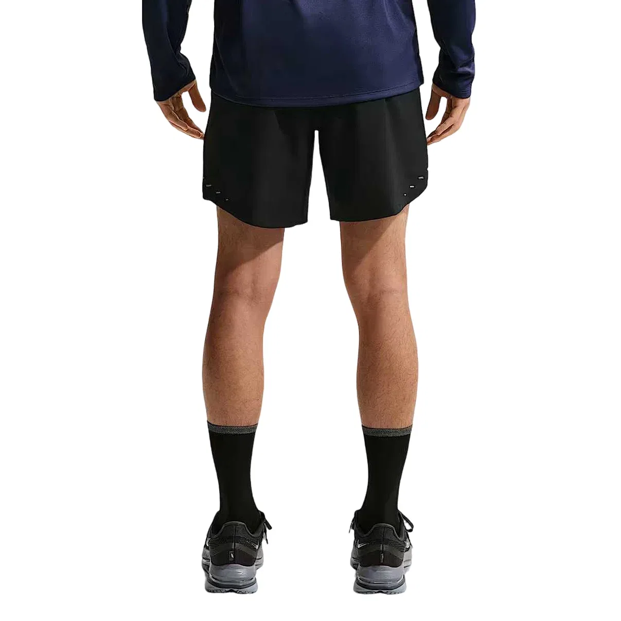 Мужские беговые шорты Nike Stride Dri-FIT 7-дюймовые с подкладкой, черный — фото 4