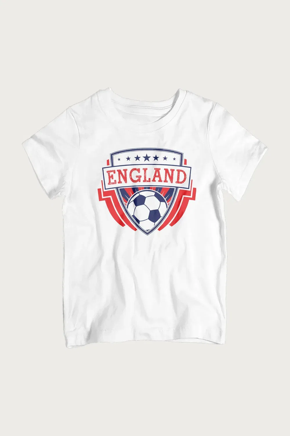 Футболка с принтом England Emblem Badge World Cup Football Coto7, White — фото 2
