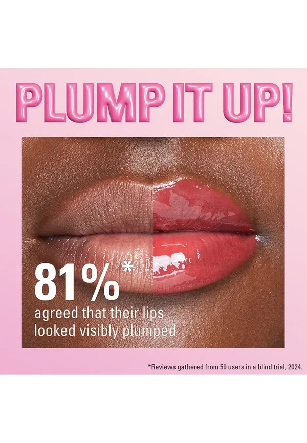 Блеск для губ объемный Pout Bomb Plumping Gloss Makeup Revolution Cherry Sheer Red 4.6 мл — фото 4