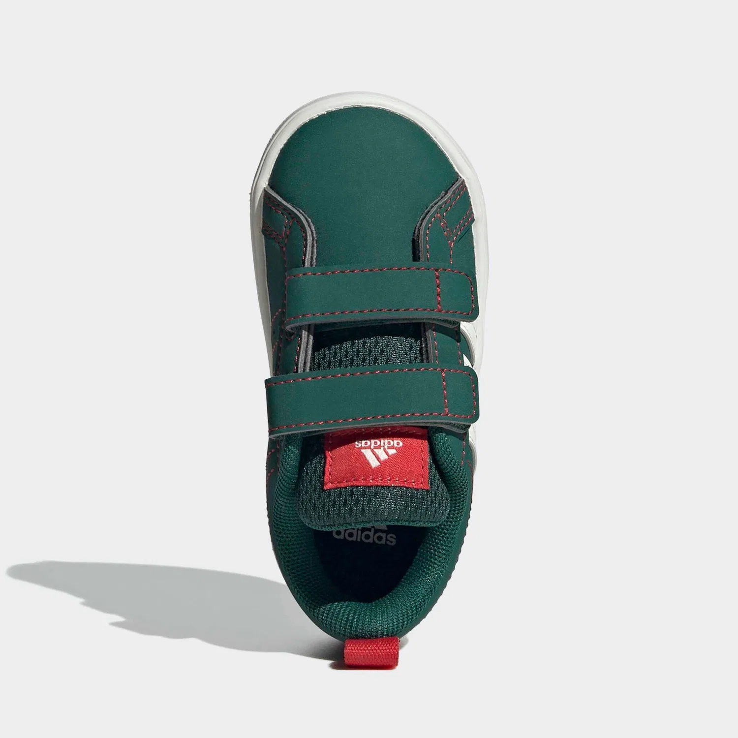 Детские кроссовки VS PACE 2.0 KIDS Adidas Sportswear, Collegiate Green/Core White/Core Black — фото 4