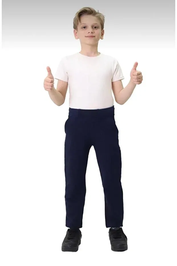 Детские спортивные штаны для девочек хлопковые Generic Brands, Navy Blue