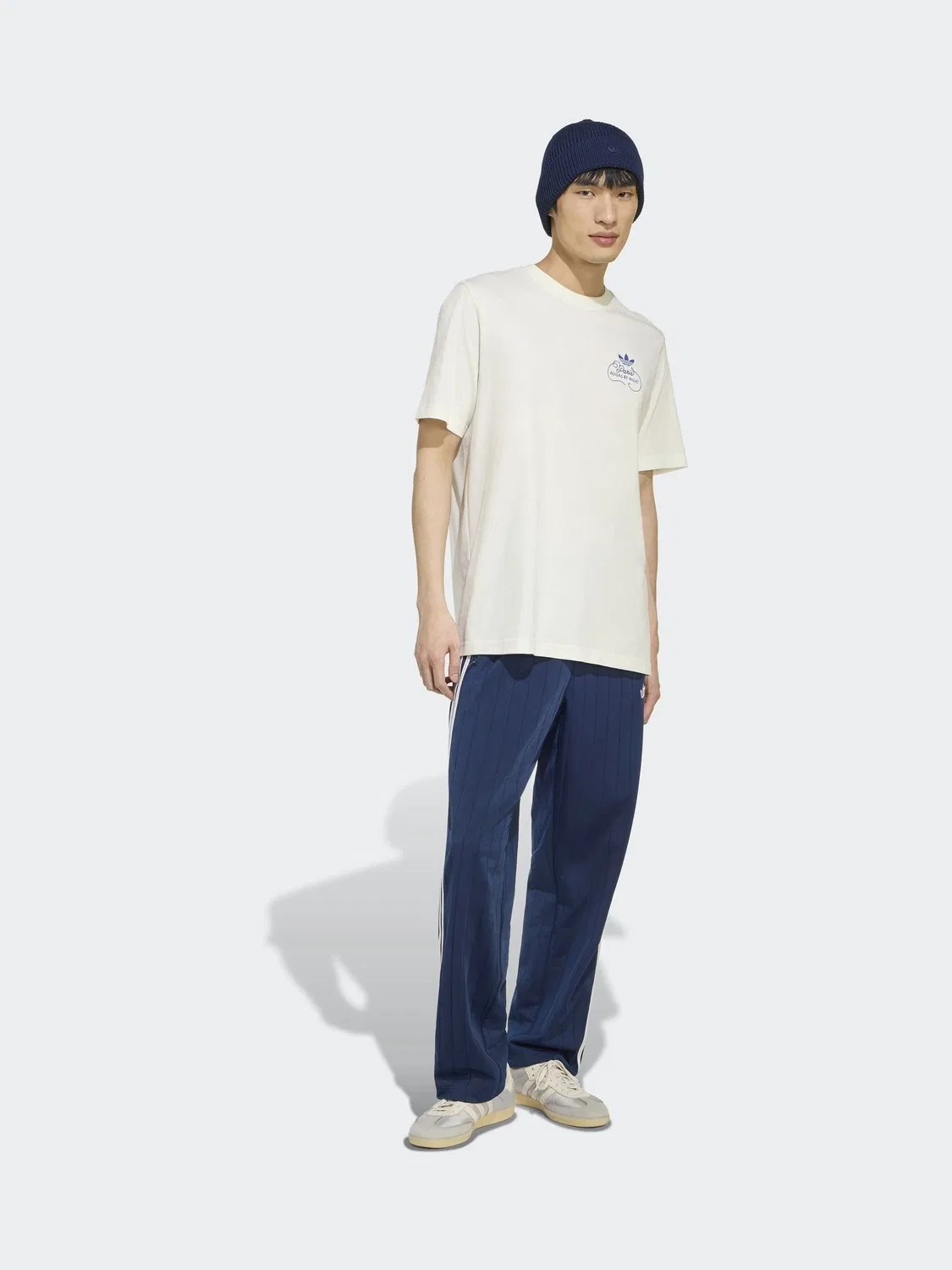 Футболка с графическим принтом Paris adidas Originals, белый — фото 3