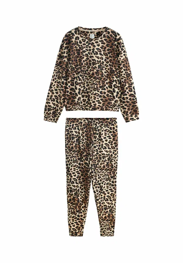 Комплект пижама с принтом Animal print, Set, Next, Leopard print