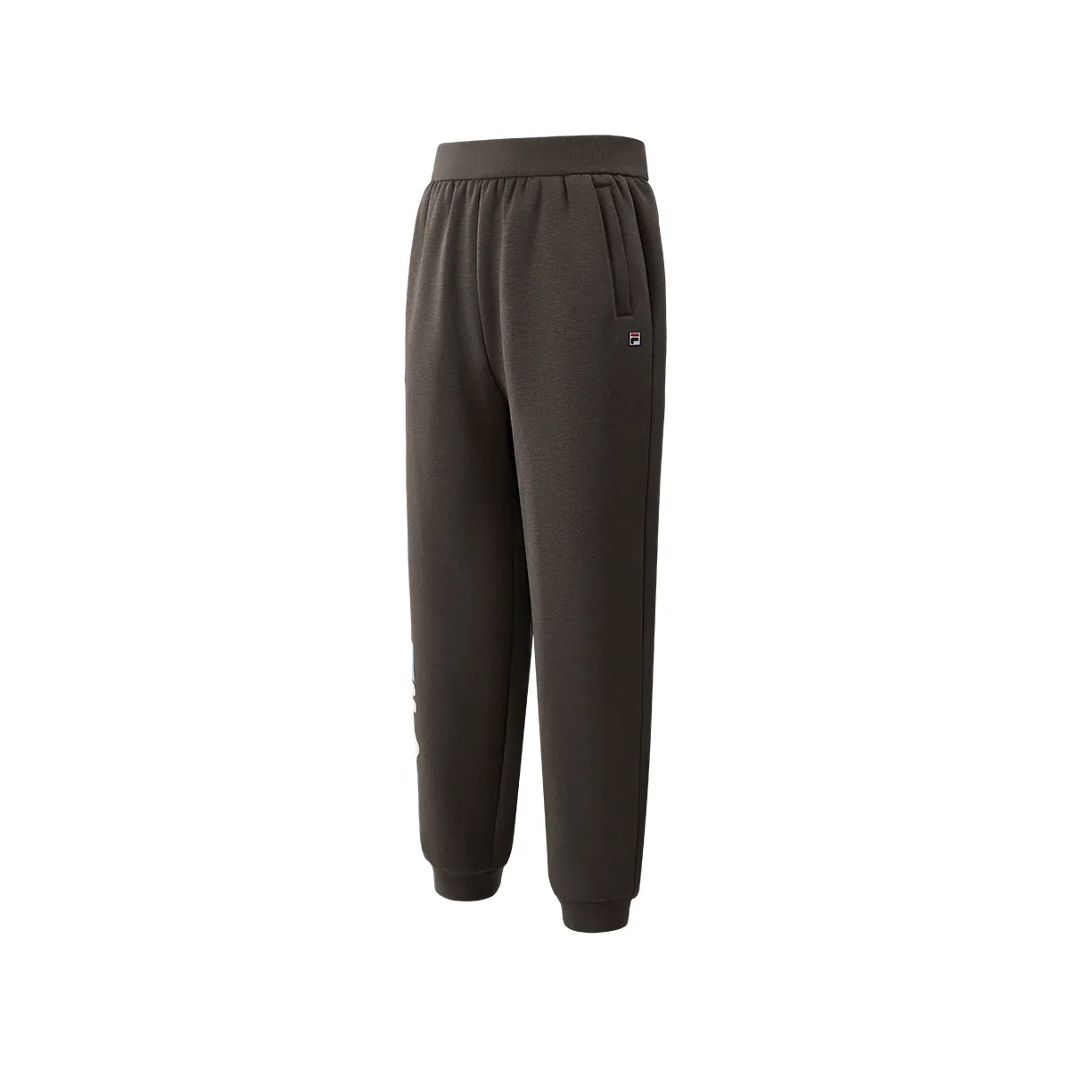 Детские спортивные брюки с умеренной эластичностью Coffee Umber FILA KIDS — фото 4