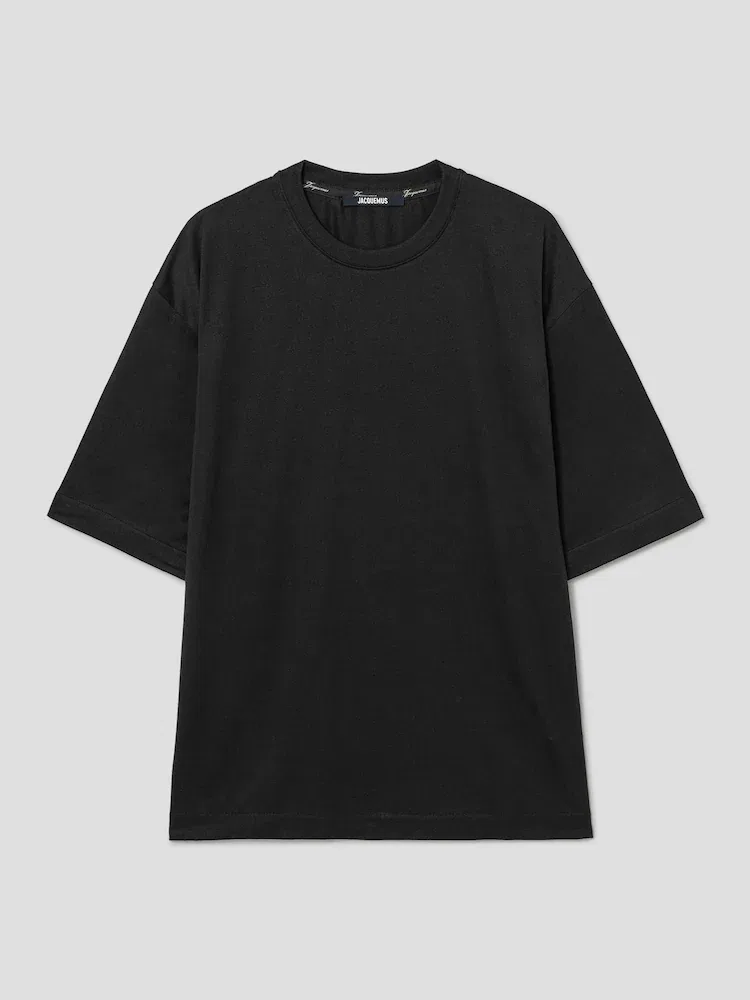 Футболка с коротким рукавом, Paper Jersey JACQUEMUS, Black