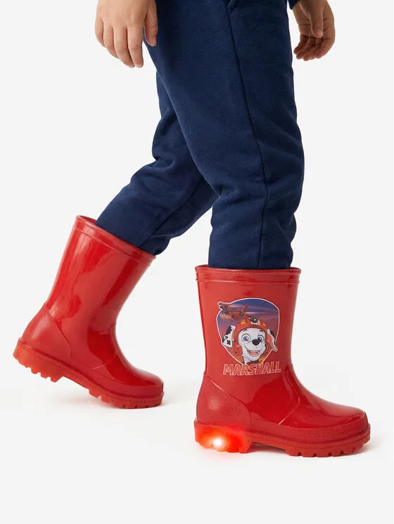 Резиновые сапоги Paw Patrol, красный — фото 2
