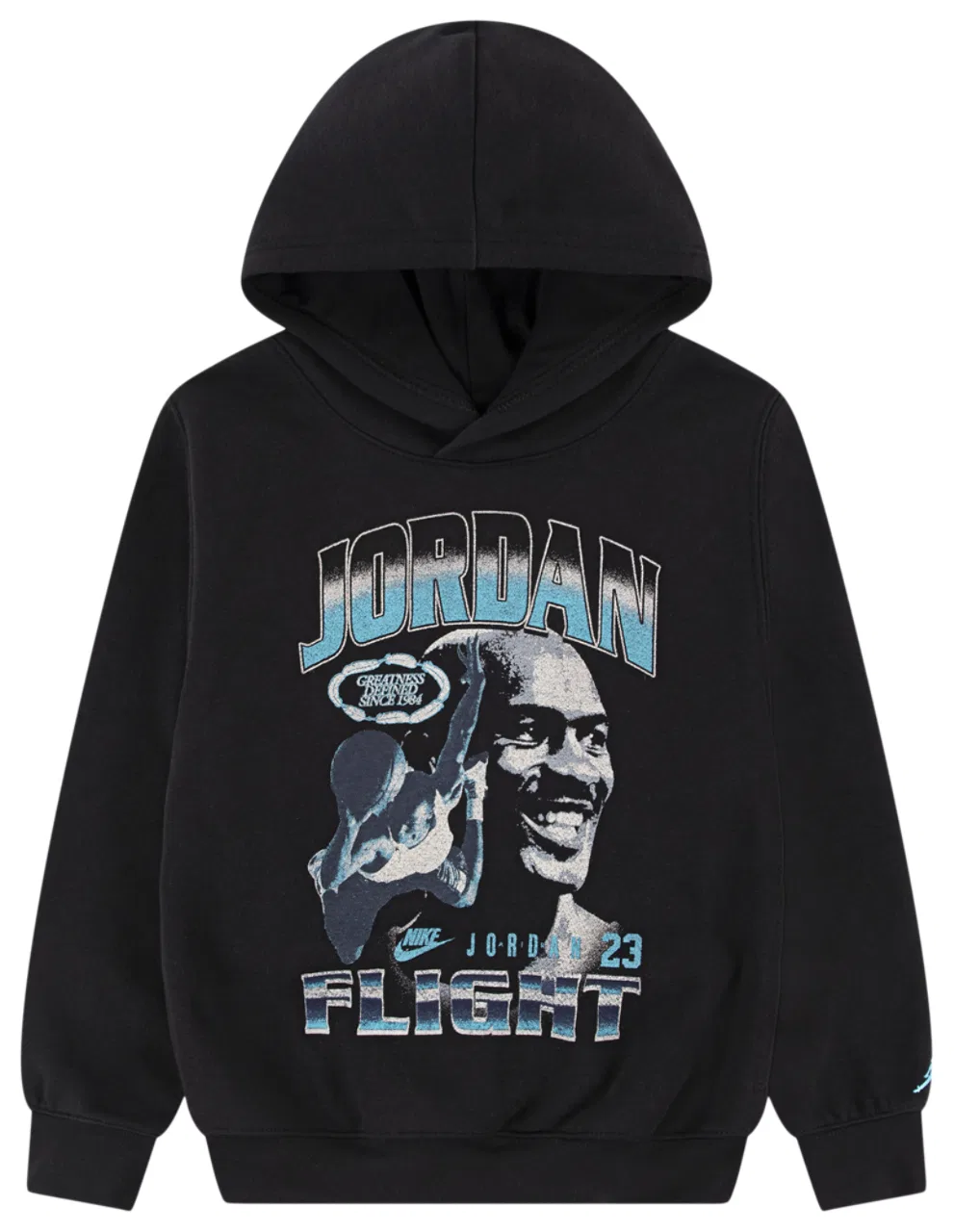 Худи для мальчиков Greatness Defined Flight Pullover Jordan, черный