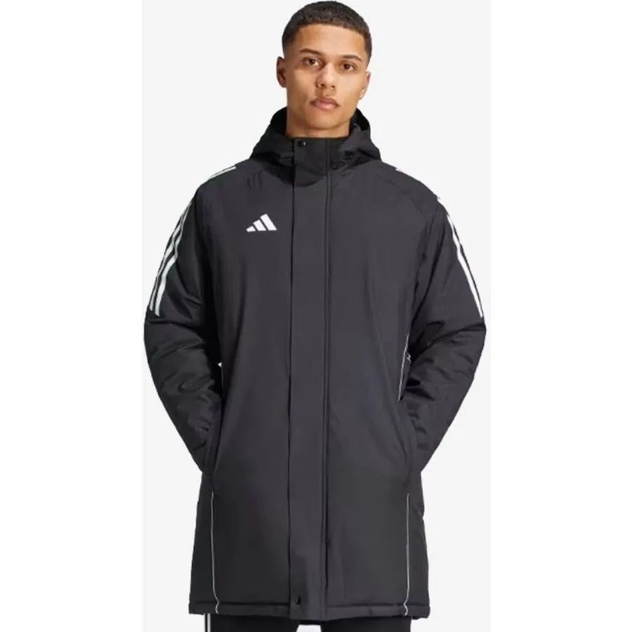 Мужская парка с утеплителем TIRO24 PARKA adidas, Черный — фото 2
