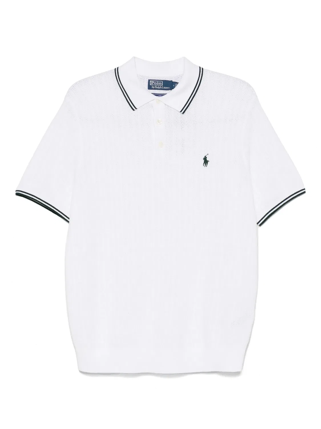 Рубашка-поло с вышивкой Pony Polo Ralph Lauren, белый