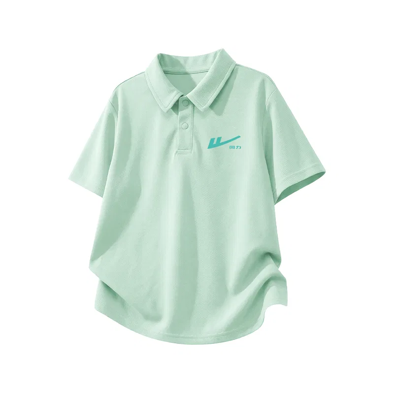 Детское поло с воротником и stretch Aqua Green/H Warrior Green Hook K WARRIOR