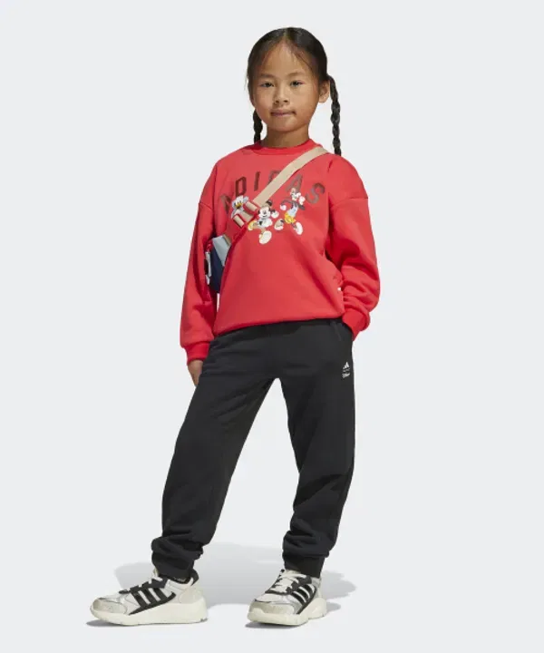 Спортивный костюм с Микки Маусом, ADIDAS x Disney, красный — фото 4