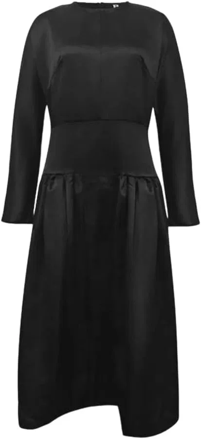 Женское элегантное A-силуэта платье миди Formal Gown, Black