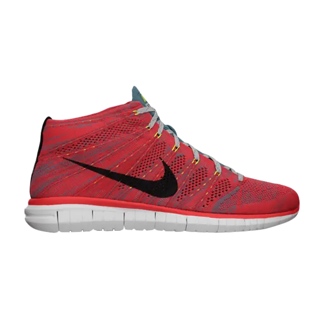 

Кроссовки Nike Free Flyknit Chukka, красный