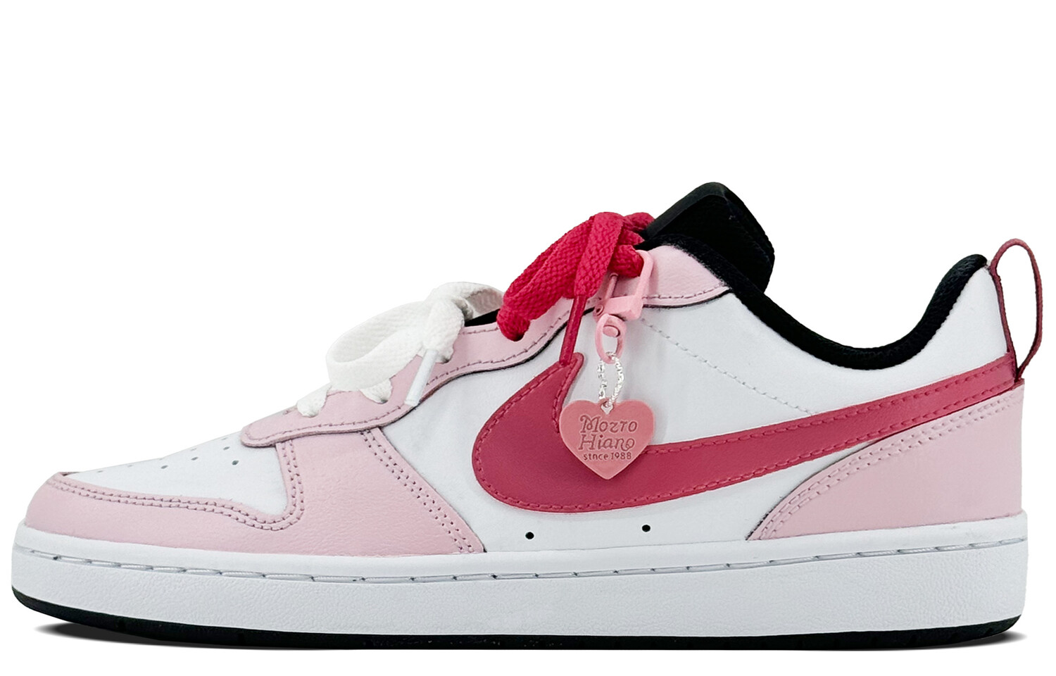 

Кроссовки Nike Court Borough Skateboarding Shoes Women's Low-top Vitality Powder/White, розовый
