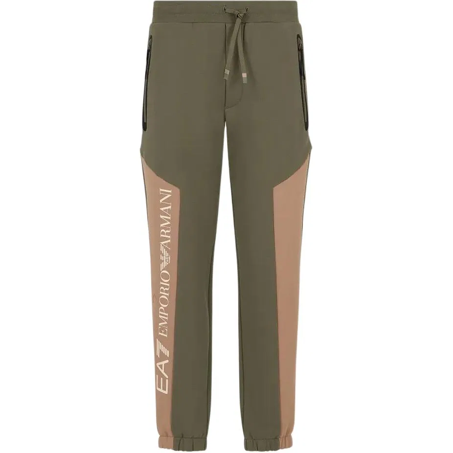 Мужские спортивные штаны из флиса Emporio Armani EA7, Green