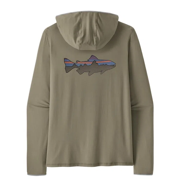 Мужской свитшот с капюшоном Patagonia Tropic, River Stone Green/FTRV (RVGN)