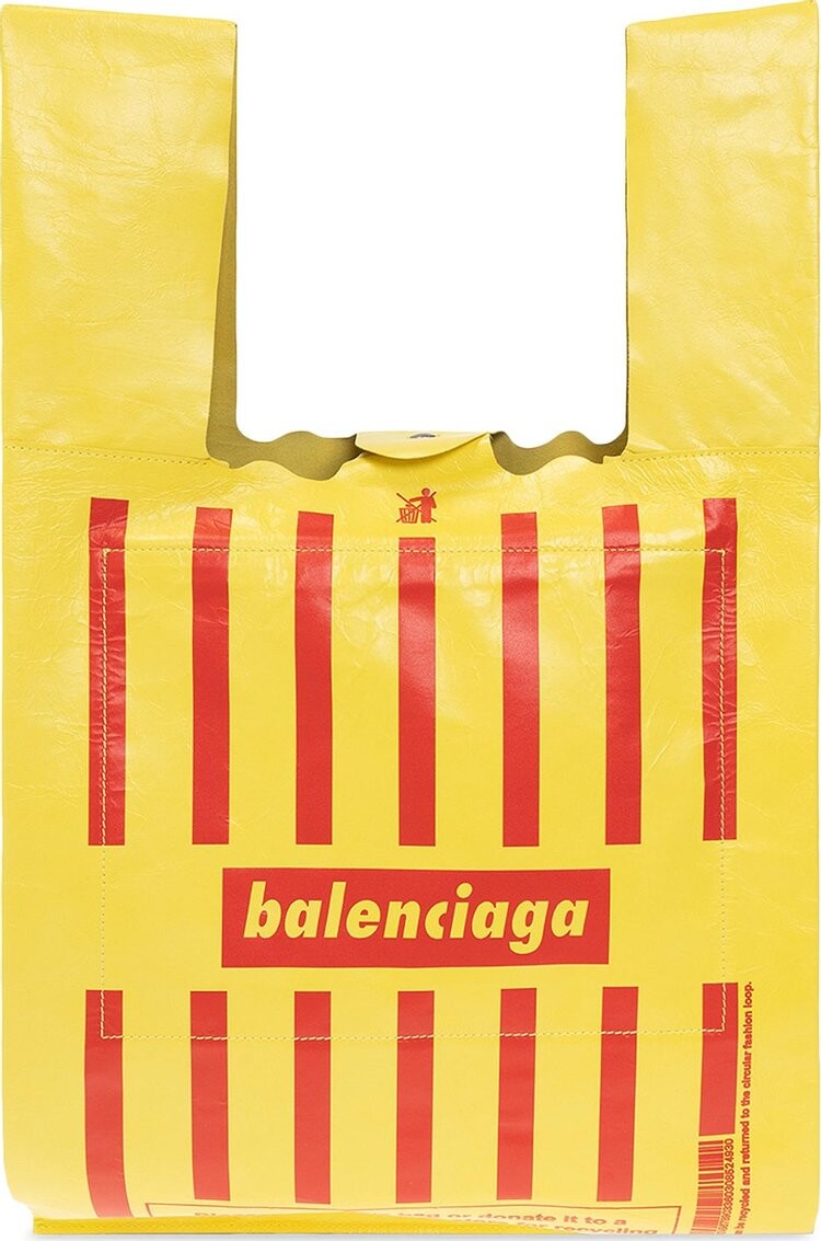 

Сумка-шоппер Balenciaga Monday Shopper Yellow/Red, желтый