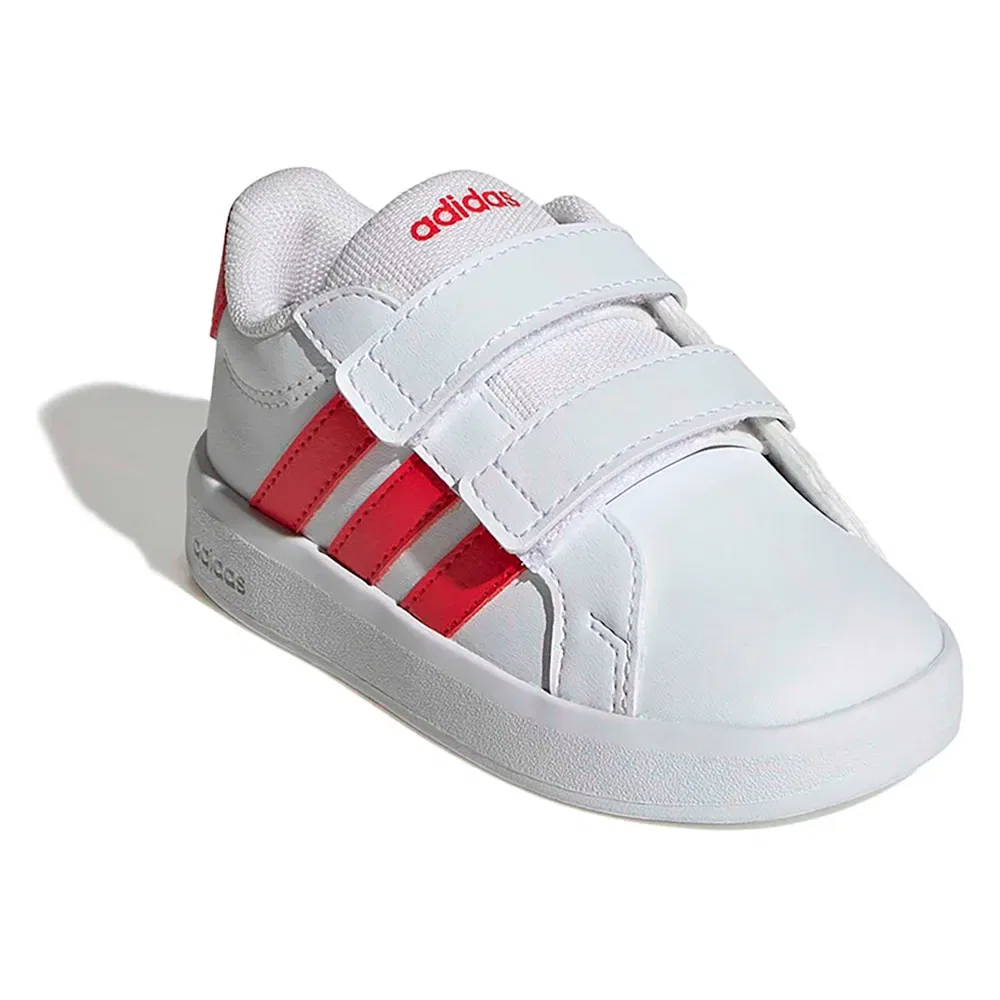 Детские кроссовки для девочек Grand Court 3.0 Adidas, White — фото 2