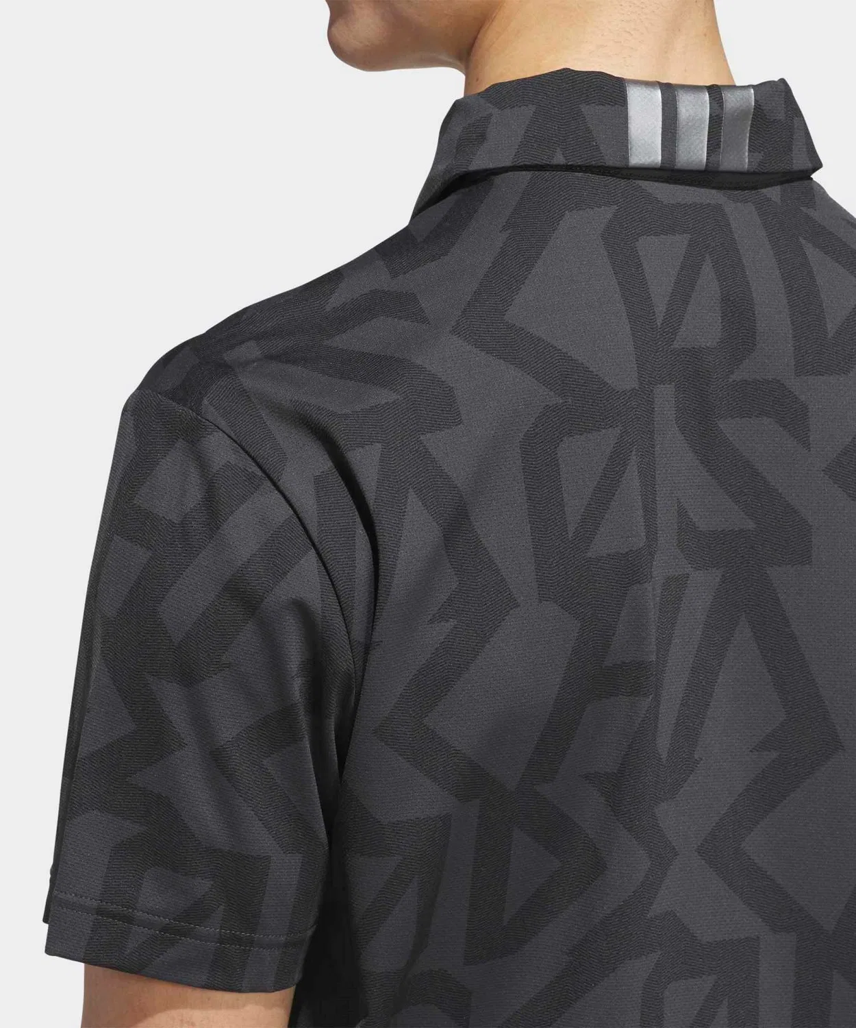 Мужской поло с длинным рукавомClimacool Adidas Golf, Серый — фото 4