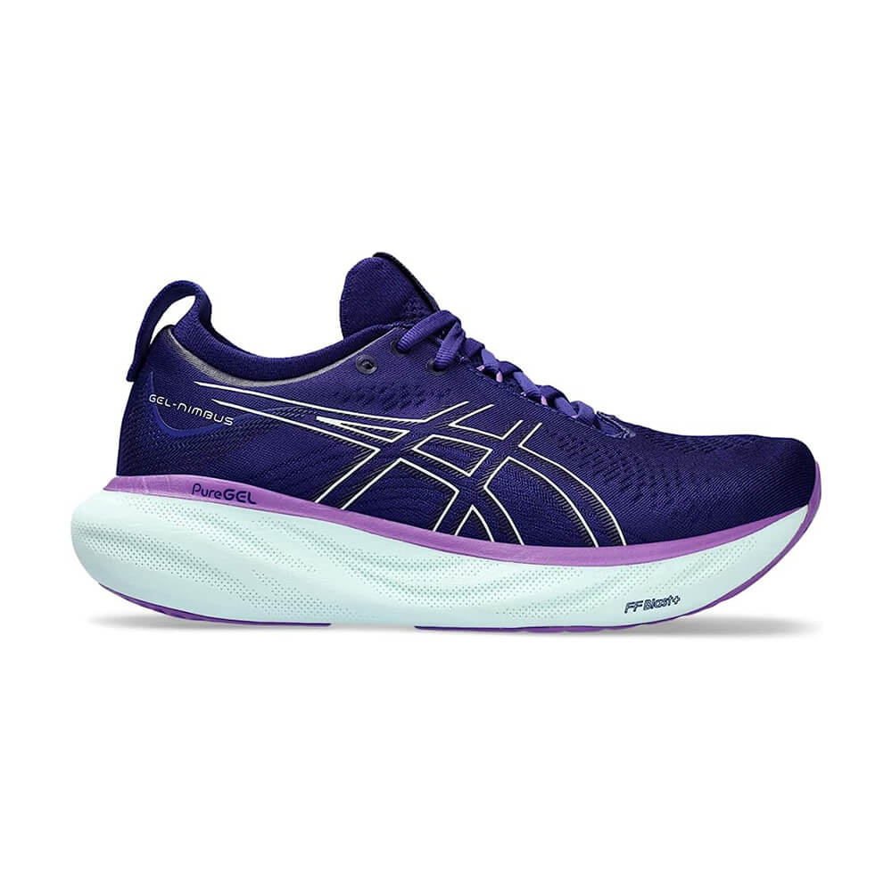 

Кроссовки Asics Women's Gel-Nimbus 25, синий/бирюзовый