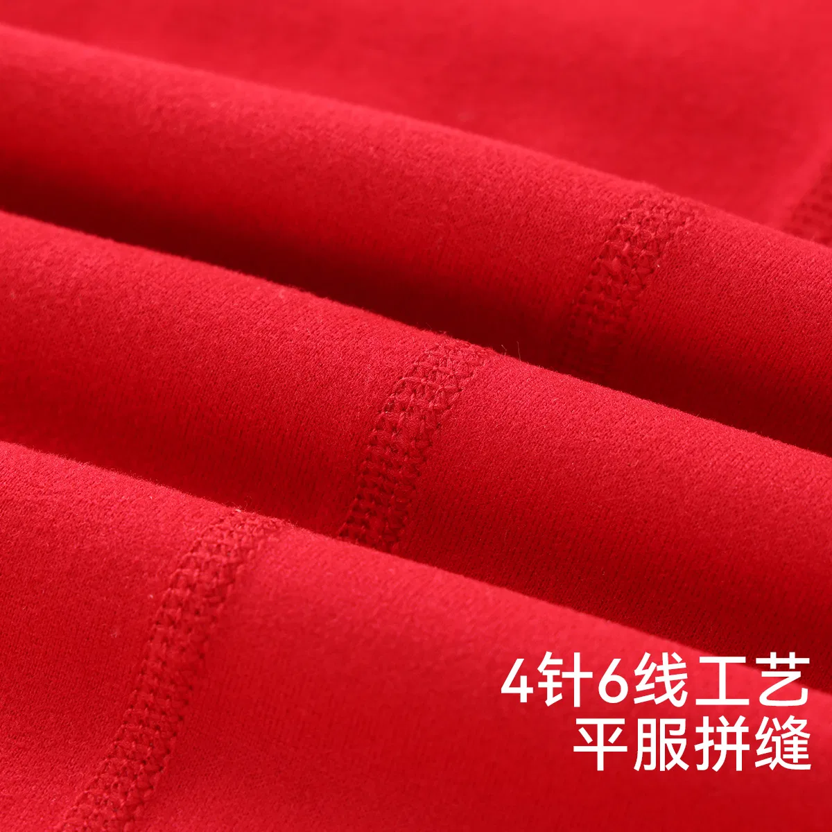 Детские леггинсы для девочек с антибактериальными свойствами Red bean, China Red — фото 4