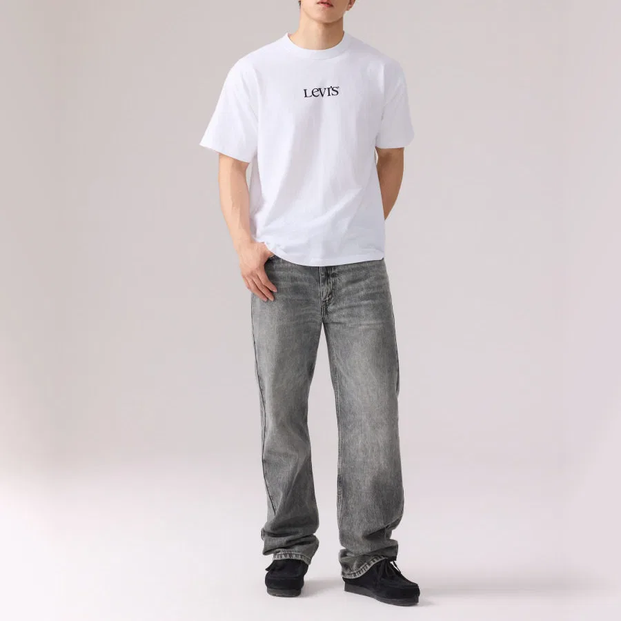 Мужская футболка с круглым вырезом Levis, White — фото 3