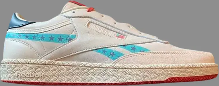 

Кроссовки club c 85 fp 'stars' Reebok, белый