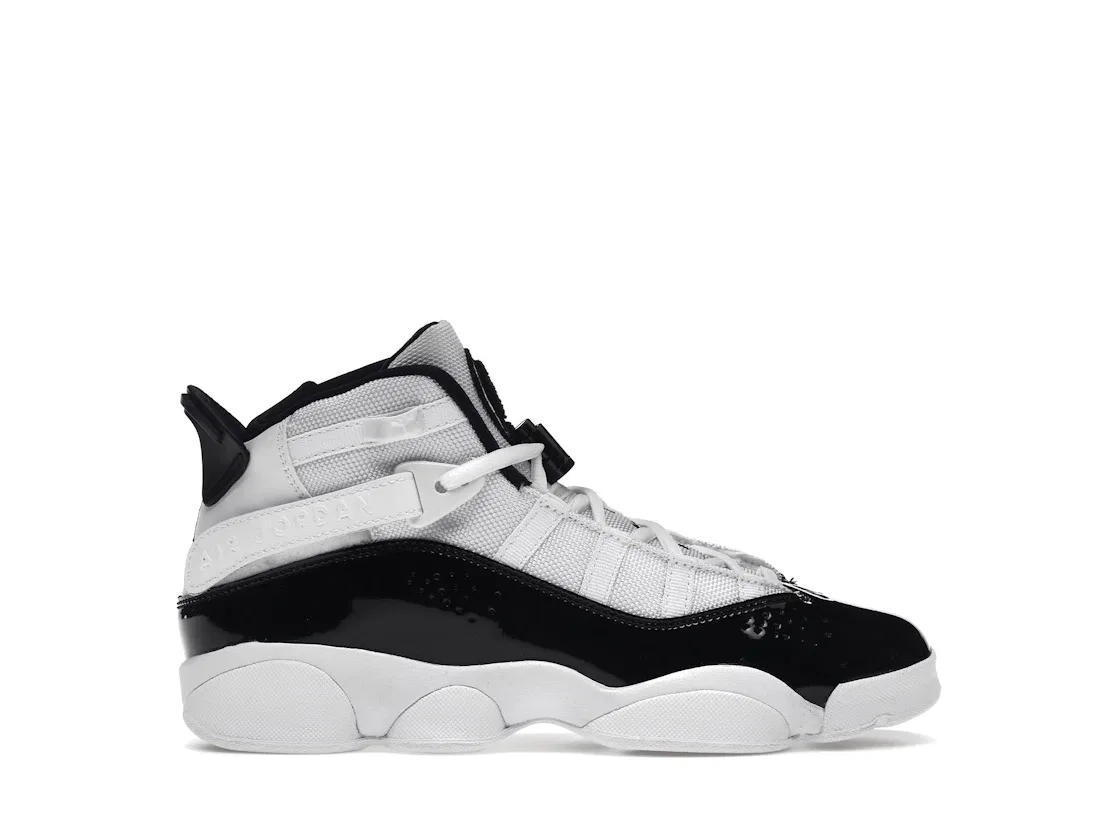 Детские кроссовки Lifestyle Jordan 6 Rings (GS) Jordan, White/Black/Dark Concord-Clear