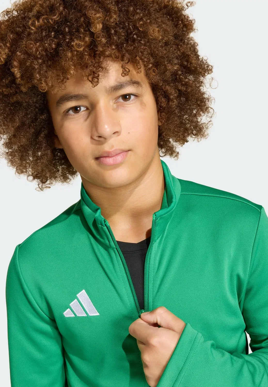 Детская спортивная куртка Entrada26 унисекс - тренировочная куртка Adidas Performance, Gruenweiss — фото 4