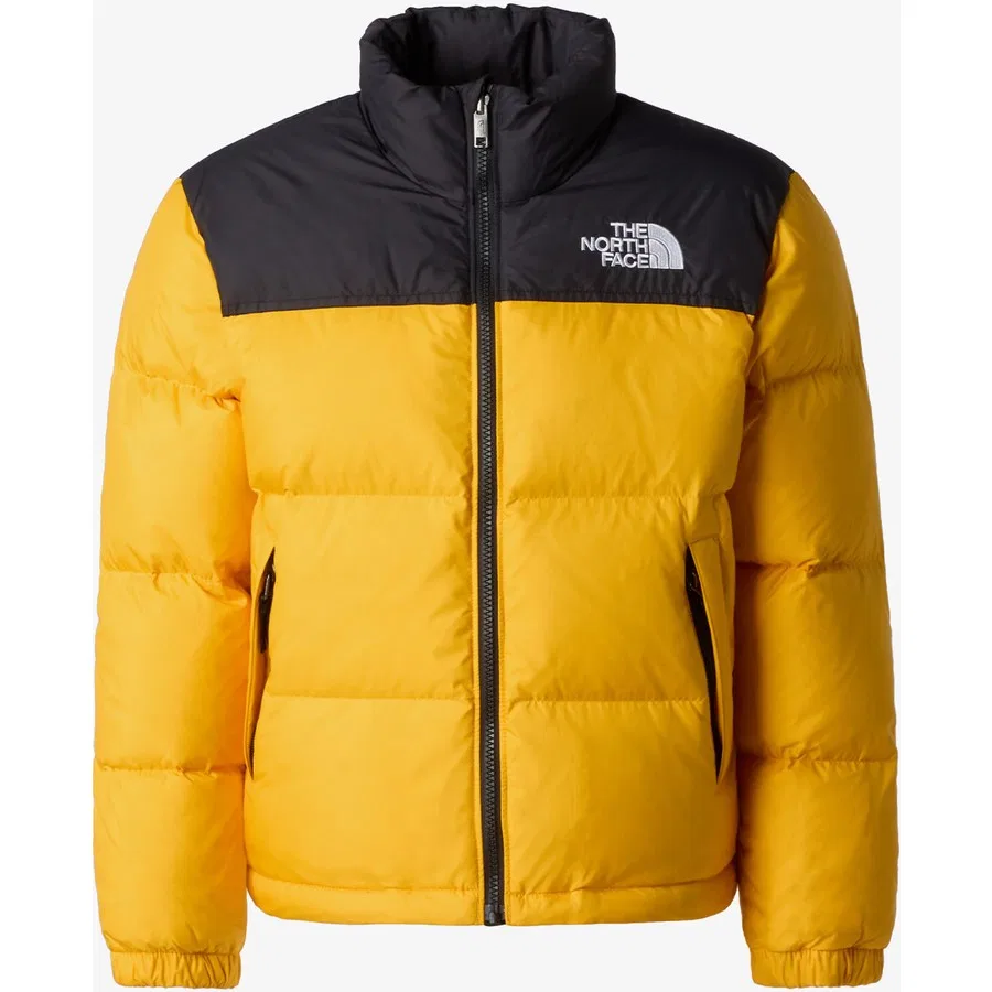 Детская куртка 1996 Retro Nuptse The North Face, Желтый — фото 4