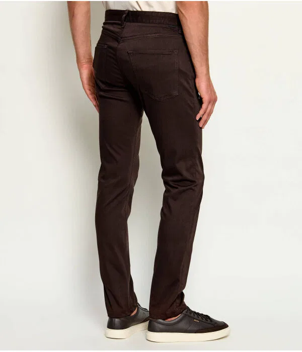 Мужские чиносы Slim Fit P-Delaware5 BOSS, Blu Marino — фото 4