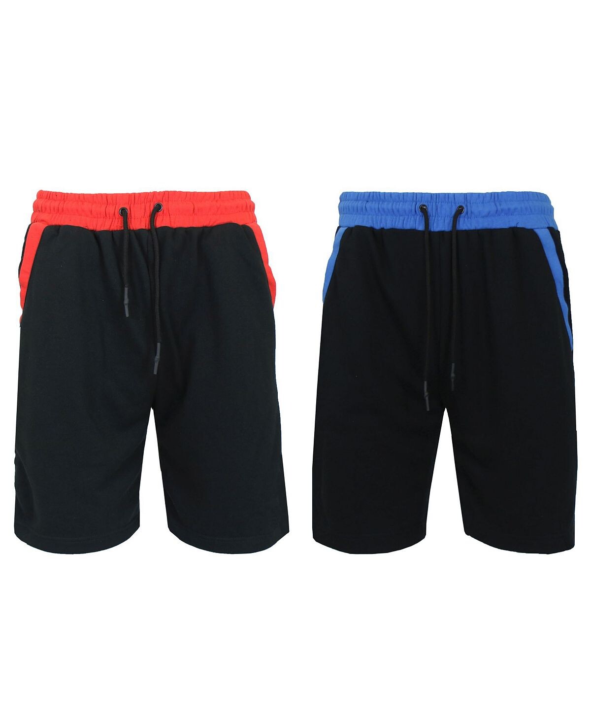 

Мужские спортивные шорты french terry jogger sweat lounge, комплект из 2 шт. Galaxy By Harvic, мульти