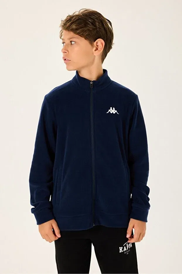 Детский кардиган для мальчиков с длинным рукавом Kappa, Navy Blue