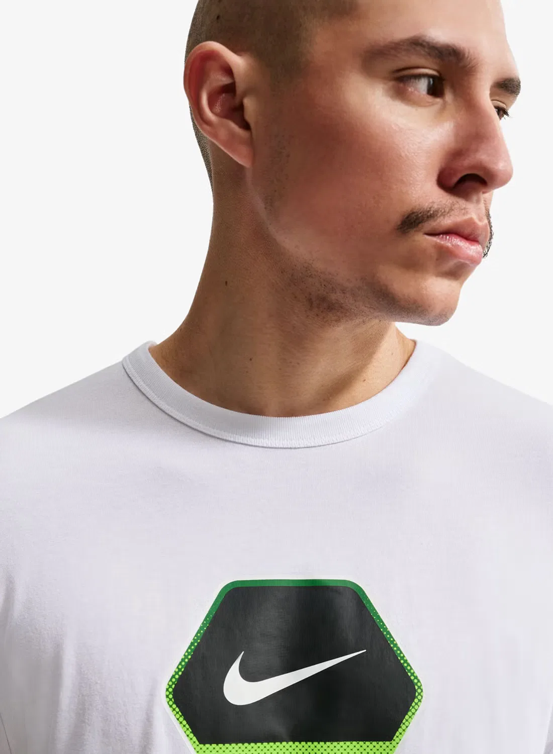 Футболка с принтом Nike NSW Core Graphic, белый — фото 3
