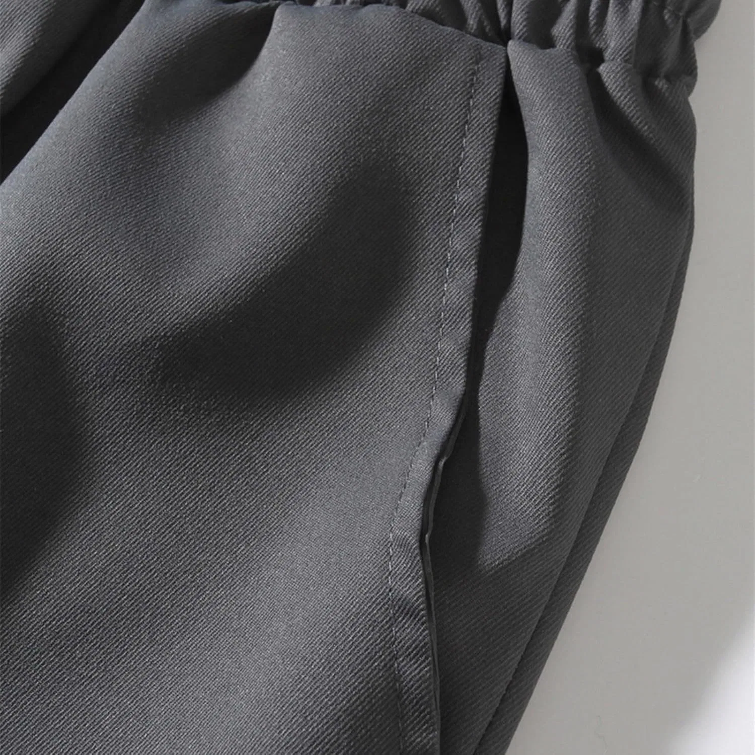 Мужские брюки карго на шнуровке с множественными карманами, Utility, Relaxed Fit, Lightweight Comfort Jogger Track Pants, серый — фото 3