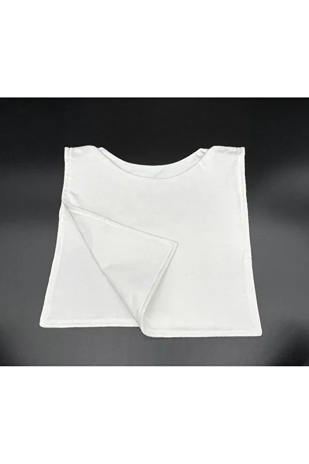 Детская майка для мальчиков хлопковая Unisex By Piera, White 2 Pack — фото 3