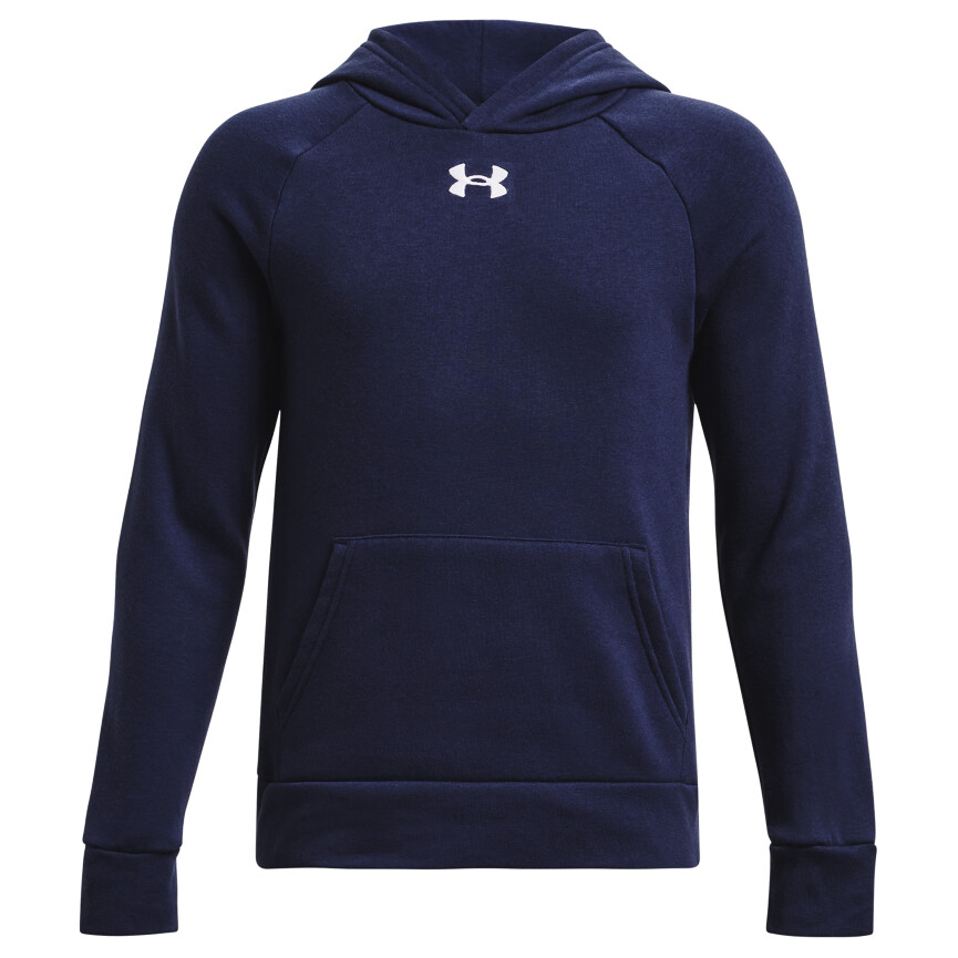 

Толстовка с капюшоном Under Armour Kid's Rival Fleece, цвет Midnight Navy