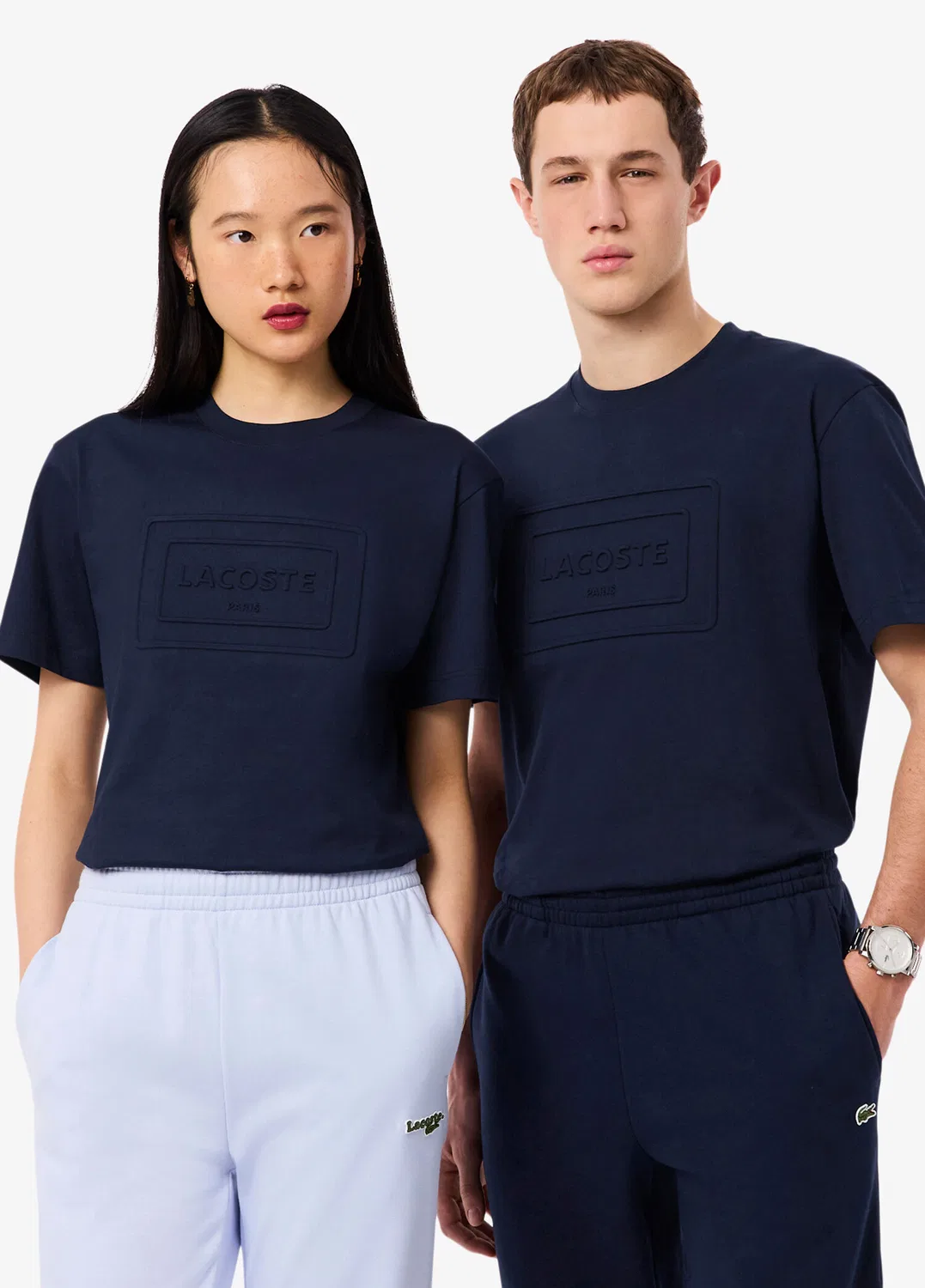 Футболка Lacoste Classic Fit, черная — фото 2
