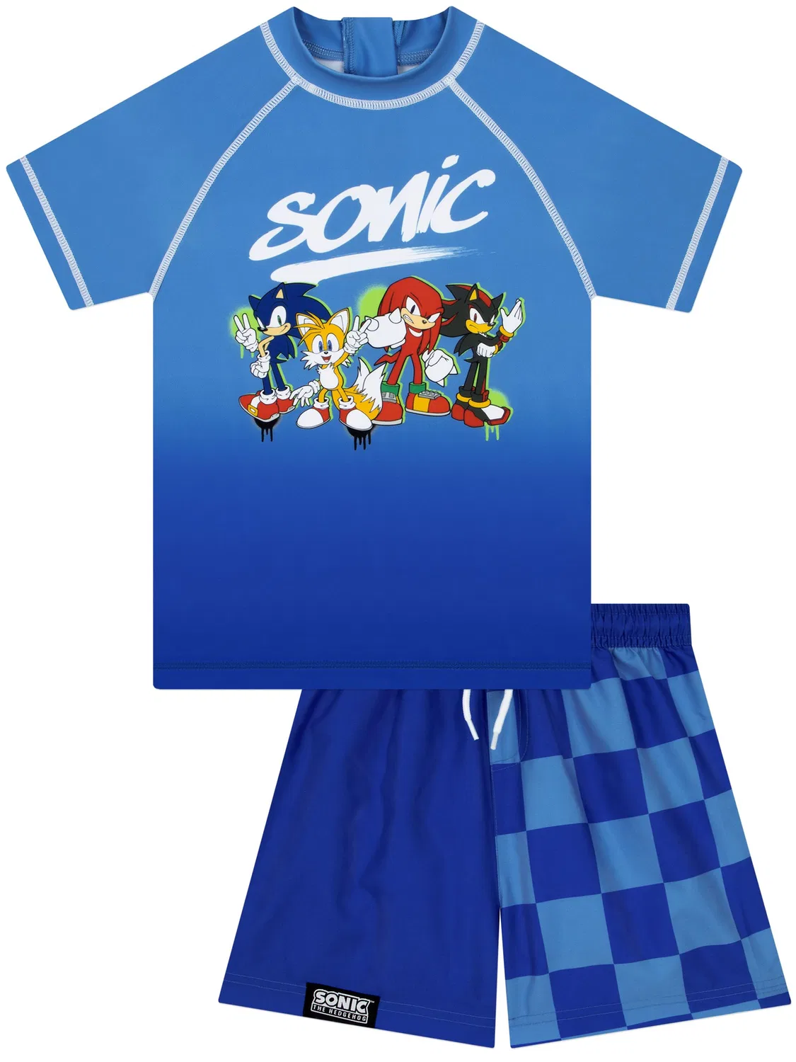 Купальный костюм Sonic The Hedgehog Character, синий