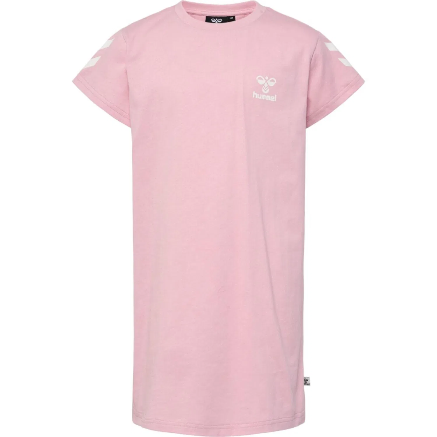 Детское платье-футболка с коротким рукавом hmlMILLE T-Shirt Dress Hummel, Rosa